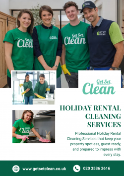 Professional Holiday Rental Cleaning Services