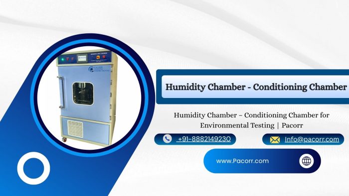 Humidity Chamber for Environmental Conditioning and Product Analysis | Pacorr
