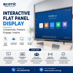 Interactive Flat Panel Display – Smarter Collaboration Starts Here
