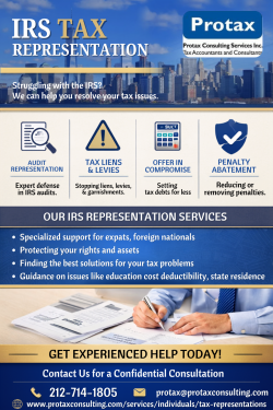 Expert IRS Tax Representation Services