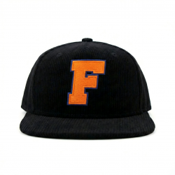 Corduroy Flat Brim Hat