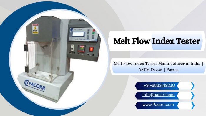 Melt Flow Index Tester for Thermoplastic Material Testing | Pacorr