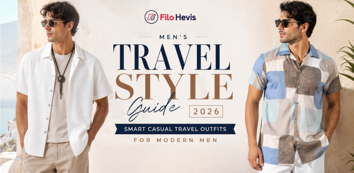 Men’s Travel Style Guide 2026: Smart Casual Travel Outfits for Modern Men