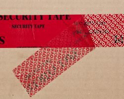 Custom Security Tape