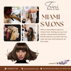 Miami Salons Trini Salon for Professional Hair Services