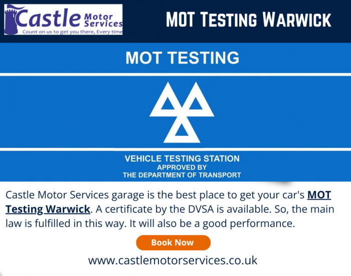 MOT Testing Warwick
