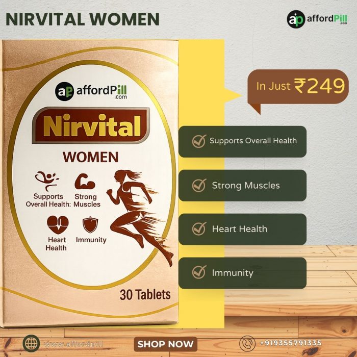 Get Nirvital WOMEN Delivered to Your Doorstep