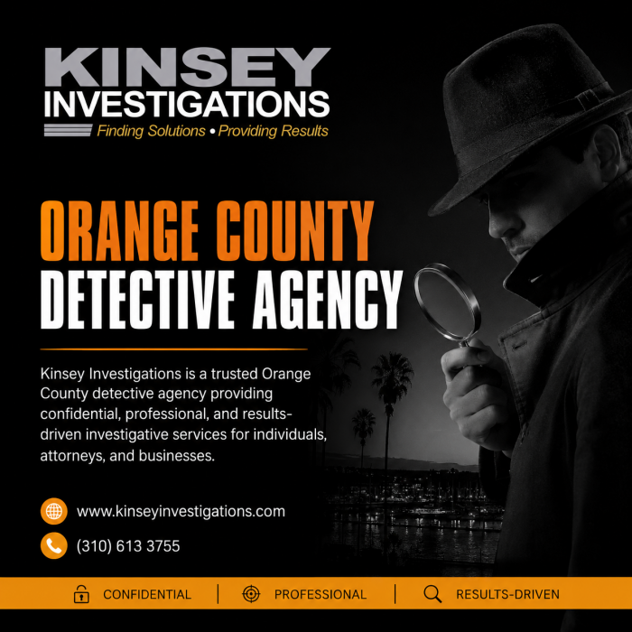 Professional Orange County Detective Agency for Confidential Investigations