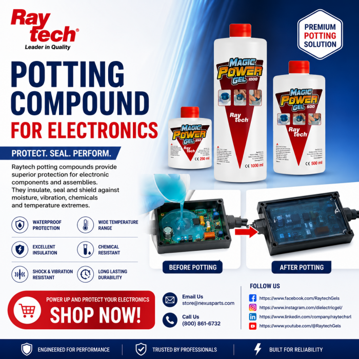 Reliable Potting Compound for Electronics Protection