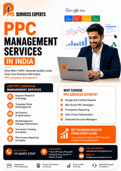 PPC Management Services in India for Better ROI