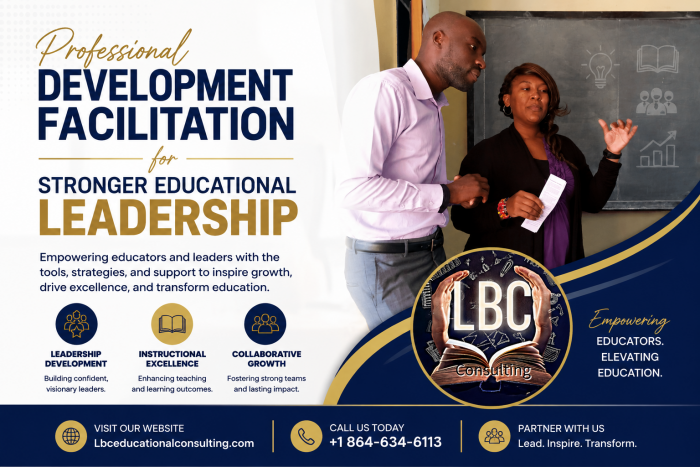 Professional Development Facilitation for Stronger Educational Leadership