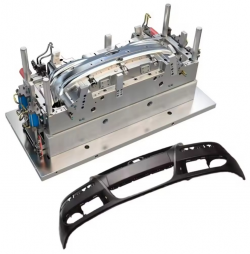 Multi Size Auto Plastic Front Bumper Injection Mold