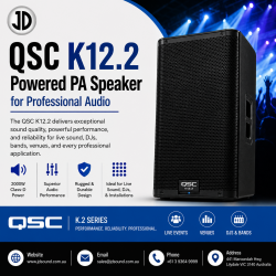QSC K12.2 Powered PA Speaker for Professional Audio