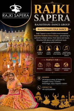 Rajasthani Dance Group for Traditional Folk Performances