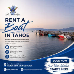 Rent a Boat in Tahoe