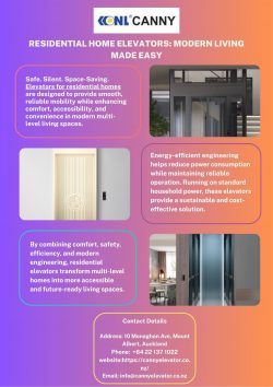 Residential Home Elevators: Modern Living Made Easy