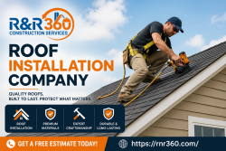 Professional Roof Installation Company | R&R 360 Construction Services