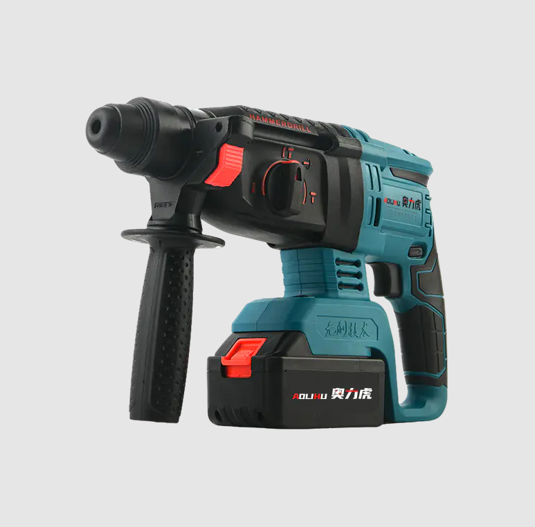 Rotary Hammer Drill Guide for Tough Materials