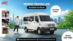 Affordable Tempo Traveller Booking in Delhi for Comfortable Group Travel