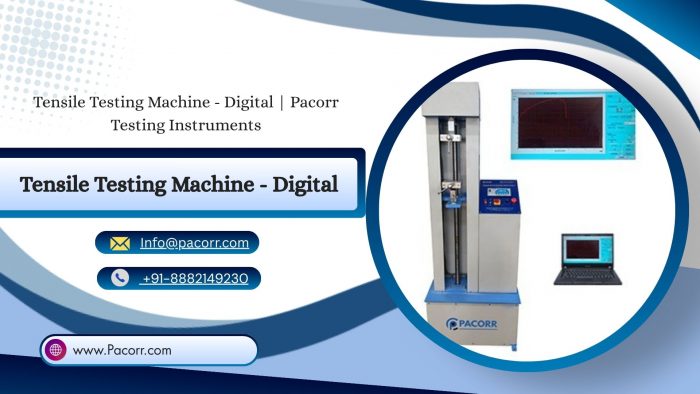 Digital Tensile Testing Machine for Reliable Material Performance Testing