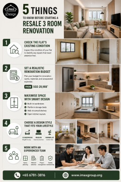 5 Things to Know Before Starting a Resale 3 Room Renovation