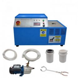 1KG Induction Smelting Furnace to Smelt Platinum Gold, Silver Jewelry Making Machine