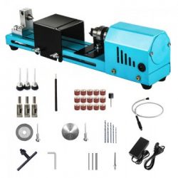 150W Mini Jewelry Polishing Lathe for Beads, Pearl, Woodworking, Milling and Grinding