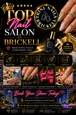 Top Nail Salon in Brickell by Trini Nails Brickell