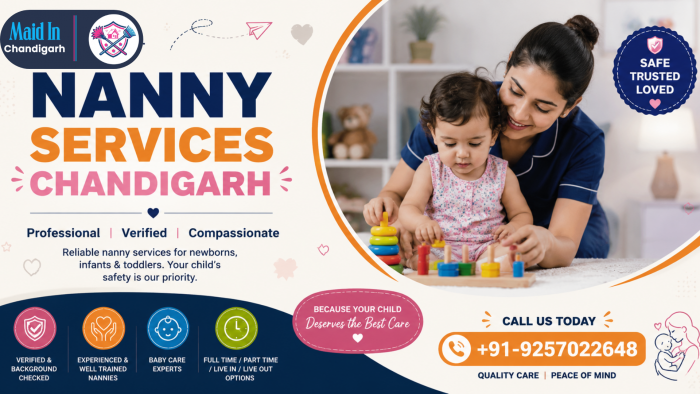 Apply for nanny services chandigarh