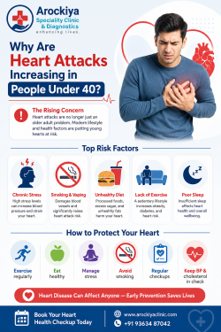 Heart Health Awareness: Why Heart Attacks Are Increasing Among Adults Under 40