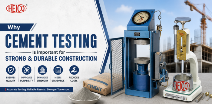 Why Cement Testing Is Important for Strong and Durable Construction