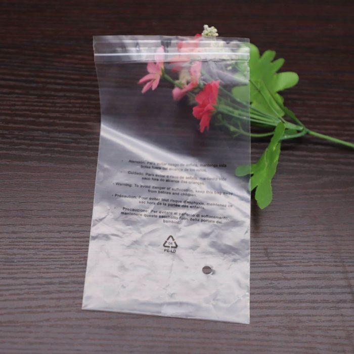 Self Adhesive Sealing Transparent PE Poly Bags
