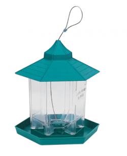Plastic Bird Feeder for Outdoor Garden Applications