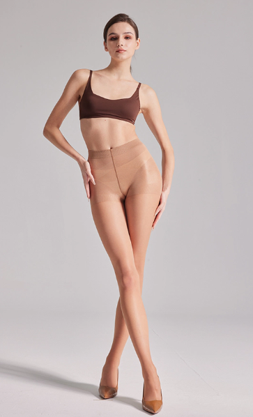 Boxer Brief Control Top Sheer Tights
