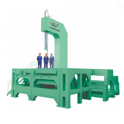 Heavy-Duty Vertical Band Saw, Welded Steel Frame