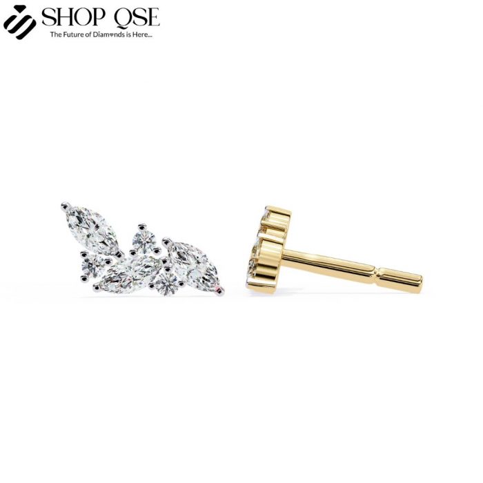 Affordable Lab Grown Diamonds Meet the Marquise Fancy Studs You’ve Been Looking For