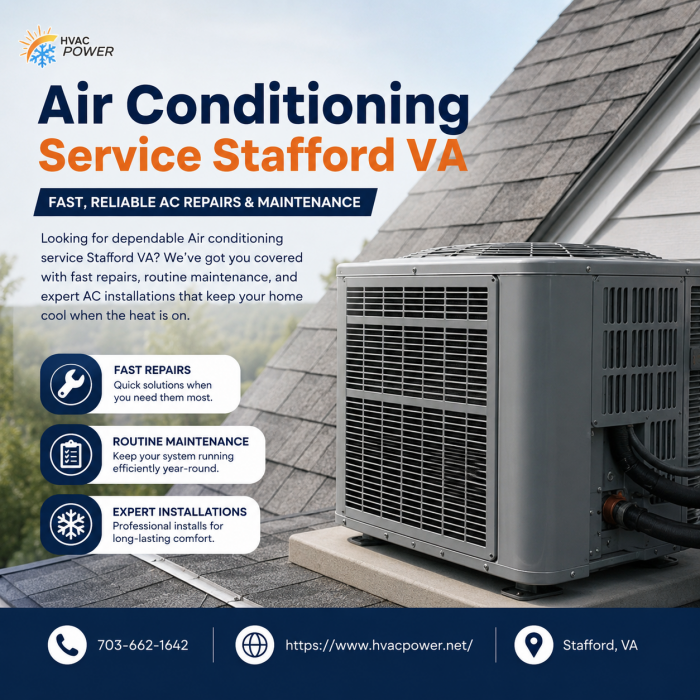 Air conditioning service Stafford VA