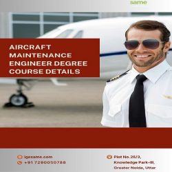 Aircraft Maintenance Engineer Degree Course Details