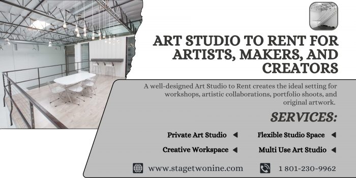 Art Studio to Rent for Creative Production and Workshops