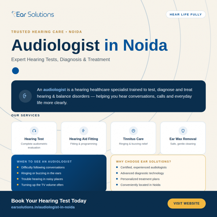 Audiologist in Noida