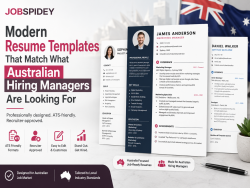 Modern Resume Templates That Match What Australian Hiring Managers Are Looking For