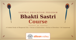 Bhakti Sastri Course – Discover Timeless Spiritual Wisdom