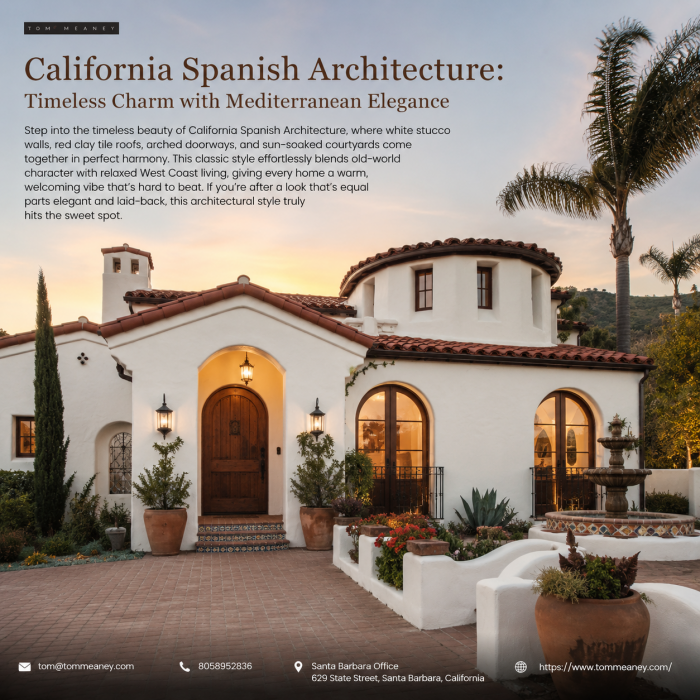 California Spanish Architecture