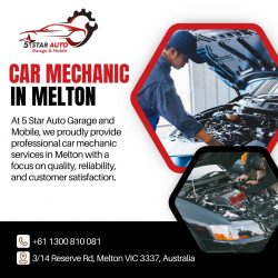 Professional Car Mechanic in Melton | 5 Star Auto Garage and Mobile