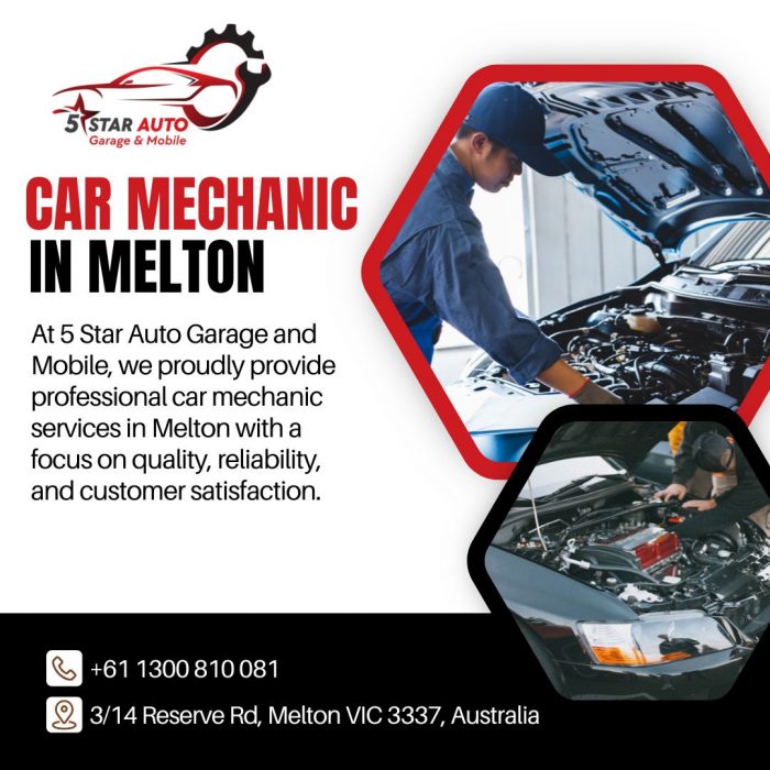 Professional Car Mechanic in Melton | 5 Star Auto Garage and Mobile