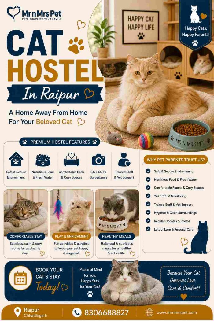 Cat Hostel In Raipur