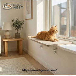 SunBasker Cat Window Perch: Sturdy, Comfortable & Easy to Mount