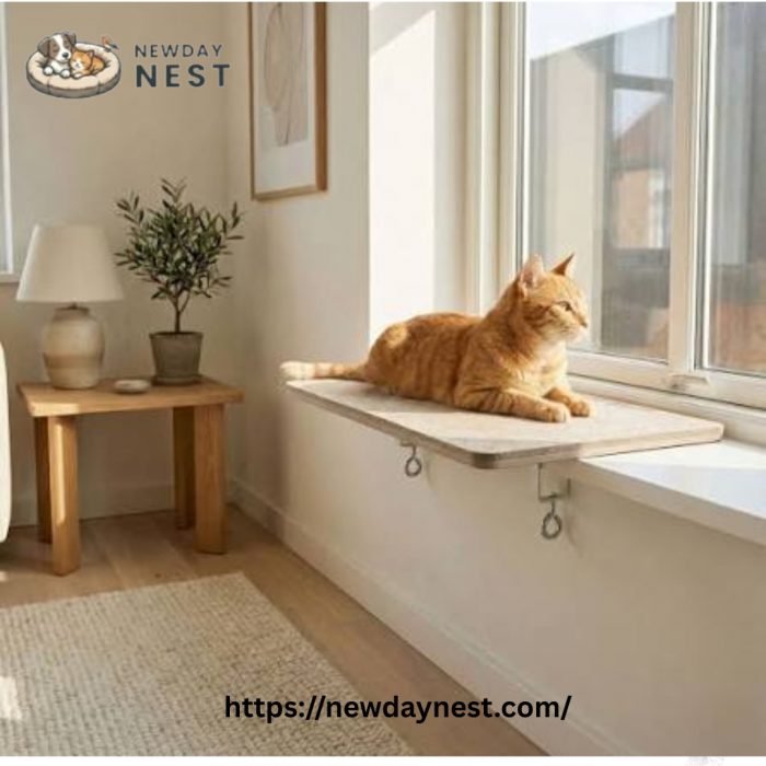 SunBasker Cat Window Perch: Sturdy, Comfortable & Easy to Mount