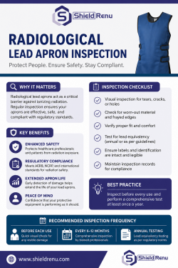 radiological lead apron inspection