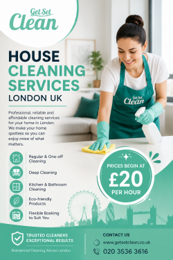 Trusted House Cleaning Services London UK